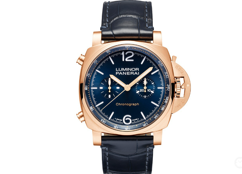 回歸計時領域，沛納海廬米諾繫列紅金計時腕錶PAM01111